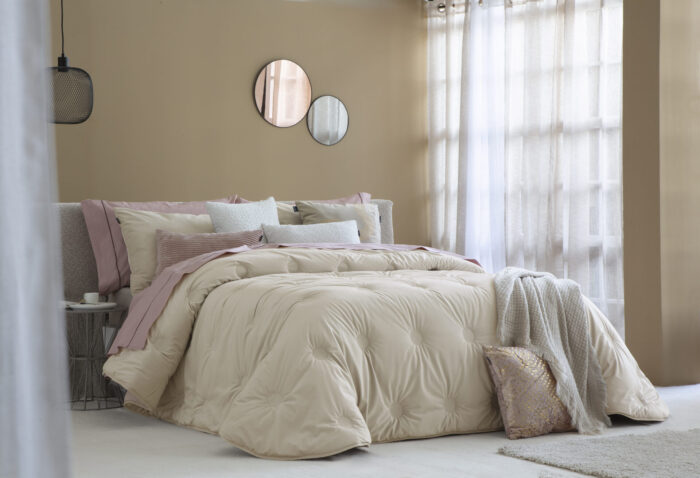 Edredón Odin beige Antilo - Imagen 1